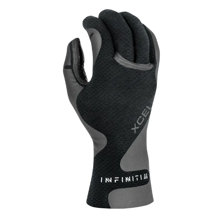 wetsuits for waterproof zipper technology-Xcel Infiniti 3mm Neoprene Gloves