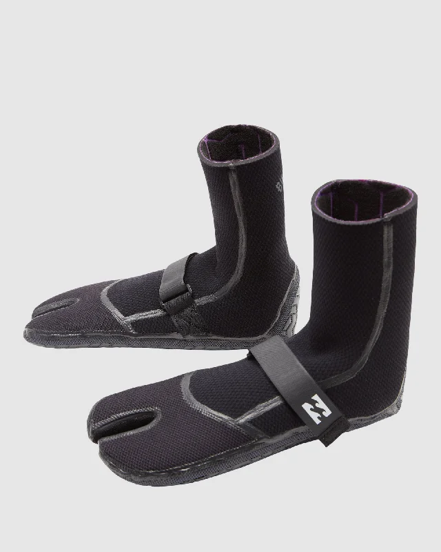 wetsuits for more flexibility during deep dives-Mens 3mm Furnace Comp Split Toe Wetsuit Boots