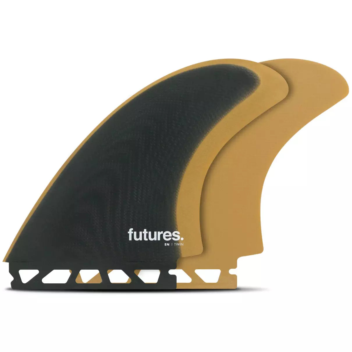 surfboard fins for expert wave navigation-Futures Fins - EN Fiberglass Twin Set - Slate/Ochre