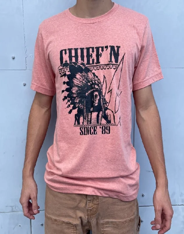 best surfboards for easy glide-WBZ Chief'n S/S Tee