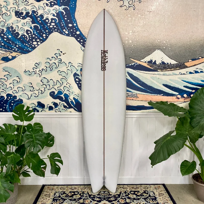 surfboards with flexible rail designs-Methless | 7'2" Twinzer