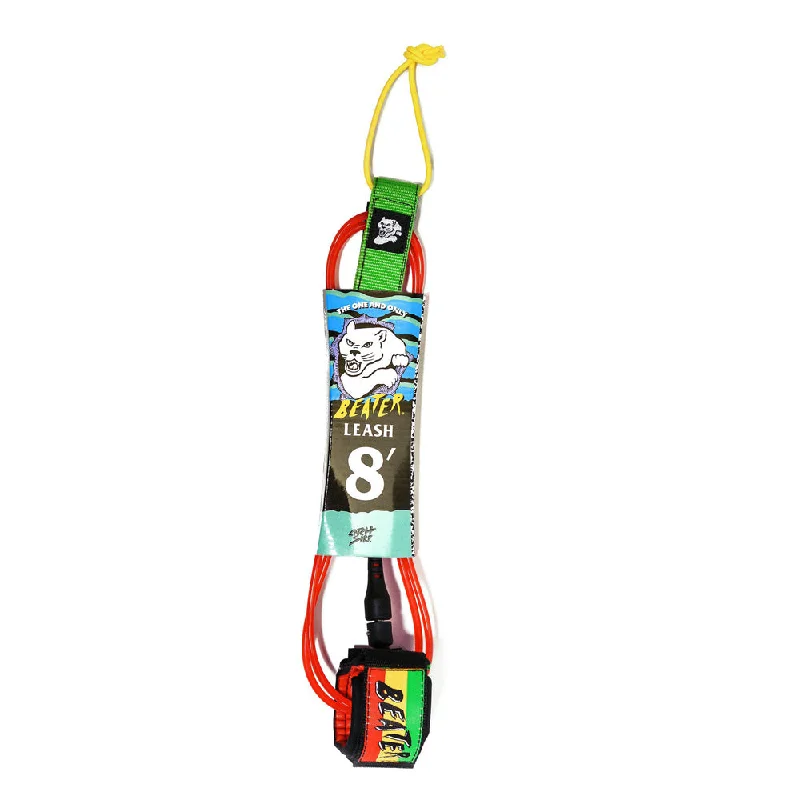 Beater 8' Leash - Rasta