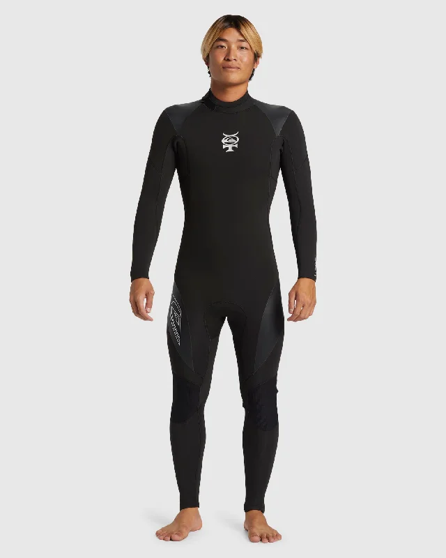 wetsuits for warmer climates-Mesn 3/2mm Mercury Back Zip Wetsuit