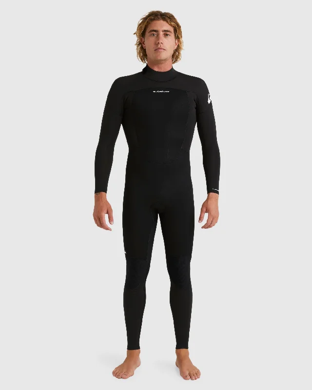 wetsuits for increased comfort during long sessions-Mens 3/2mm Prologue Back Zip Wetsuit