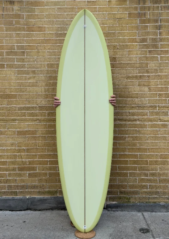 surfboards for easier transitions between waves-6'6" Simon Shapes Round Pin Quad