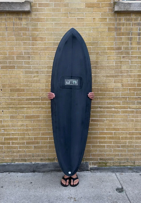 best surfboards for easy glide-5'10" McCallum Surfboards PDX - Black Pearl