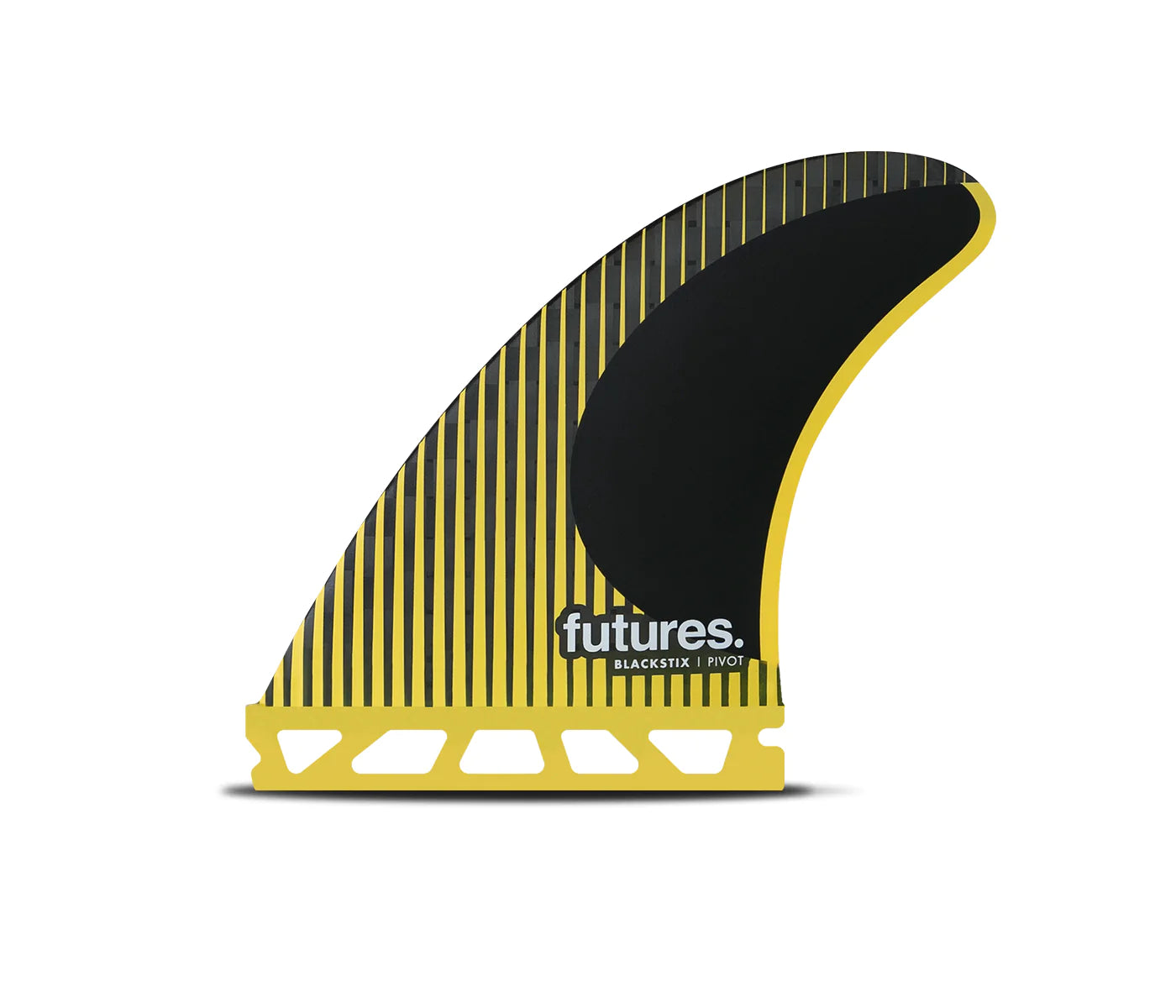 surfboard fins for excellent wave feedback-Futures P6 Blackstix