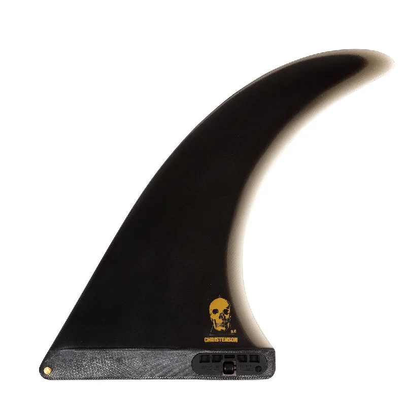 surfboard fins for better wave transitions and control-FCS II Christenson PG 8.5 Longboard Fin - Black