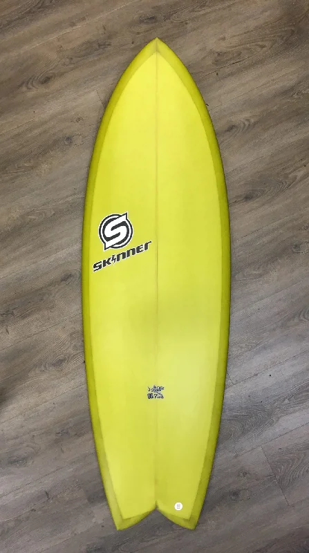 surfboards for advanced riders looking for performance-SOLD Skinner 5'8 OG Retro Fish Resin Tint Green