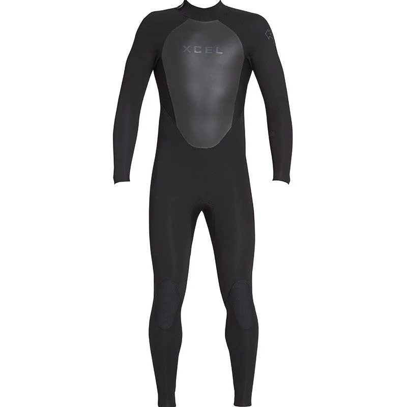 wetsuits for easier movement in the water-Xcel Axis Back Zip 5/4 Wetsuit