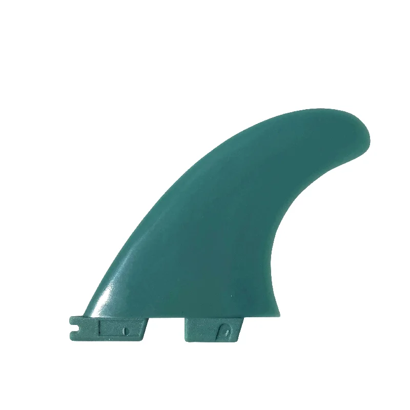 surfboard fins for deep carving and style-Surfboard Fins M5 Dual Tab "II" Thruster - NYLON