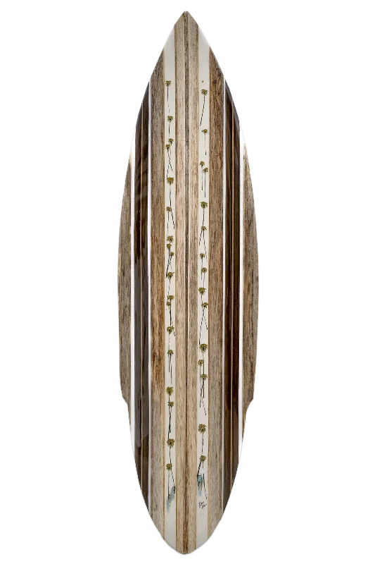 surfboards with a deep concave for fast paddling-Agave Basalt Surfboard