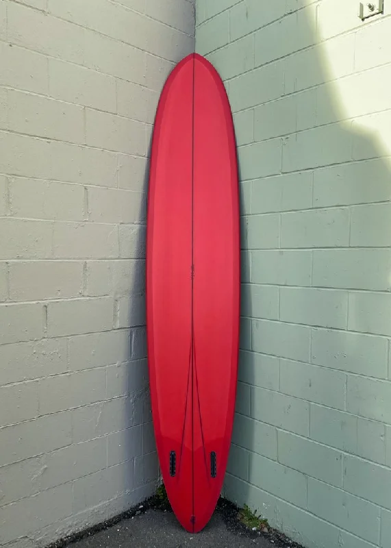 surfboards for quick foot adjustments-9'6" Lovemachine Surfboards FM - Red