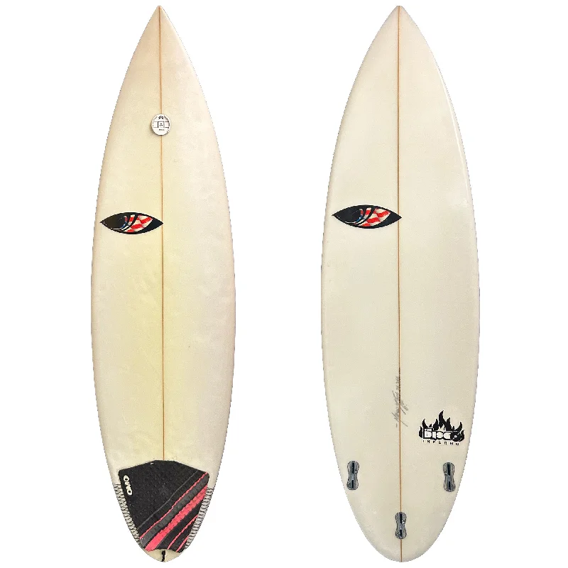 surfboards for easier transitions between waves-Sharp Eye Disco Inferno 6' Consignment Surfboard - FCS II