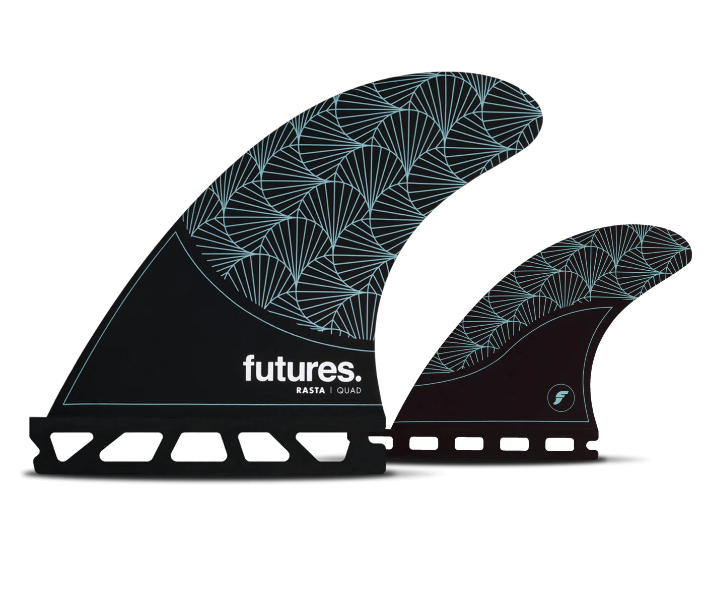 surfboard fins for responsive performance in different waves-Futures Rasta Quad