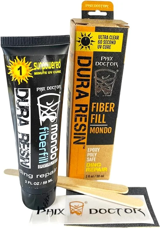 surf clothing for long surf sessions-SunPowered Super Mini Dura Resin Fiberfill Kit 1 oz