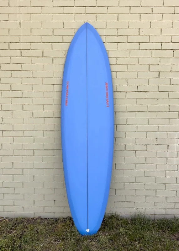 surfboards for riders seeking more control-6'9" Lovemachine Surfboards FM - Medium Blue