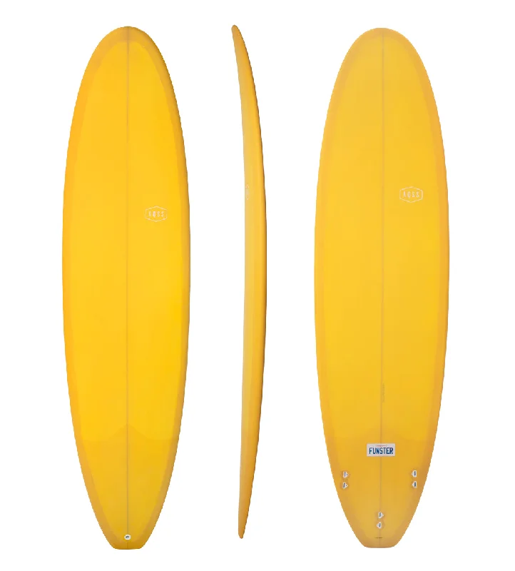 surfboards for expert-level control in powerful surf-Funster Mango - Mini Mal 7'2