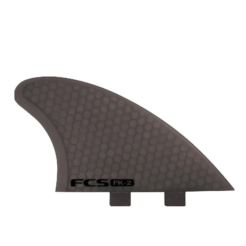 surf clothing with moisture-wicking technology-FK-2 PC Fish Keel Smoke Twin Fin Set