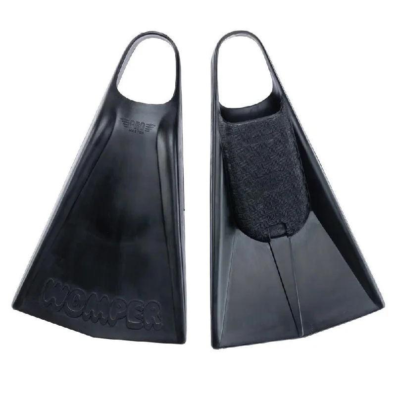 surfboard fins for smooth transitions between waves-Catch Surf Womper - Pro-Master Swin Fins - Black