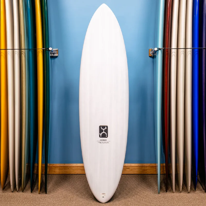 surfboards with ultra-responsive fins for fast turns-Machado Sunday Thunderbolt Red 7'0"