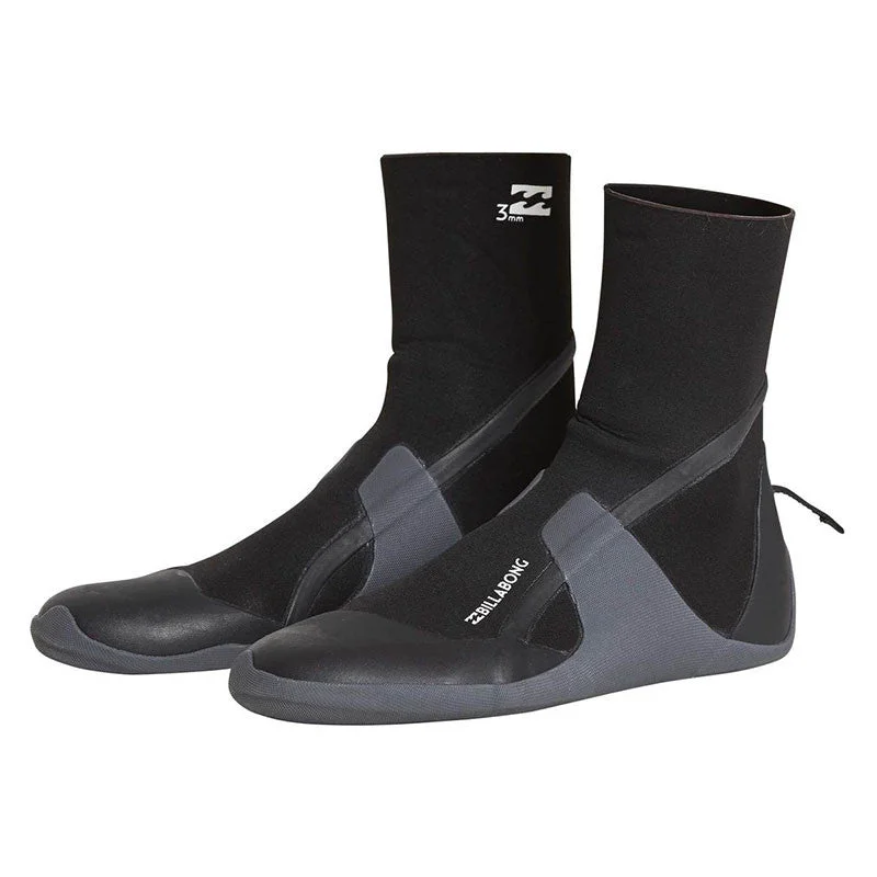 wetsuits for durability in rough conditions-Billabong Youth Furnace 3mm Round Toe Boot