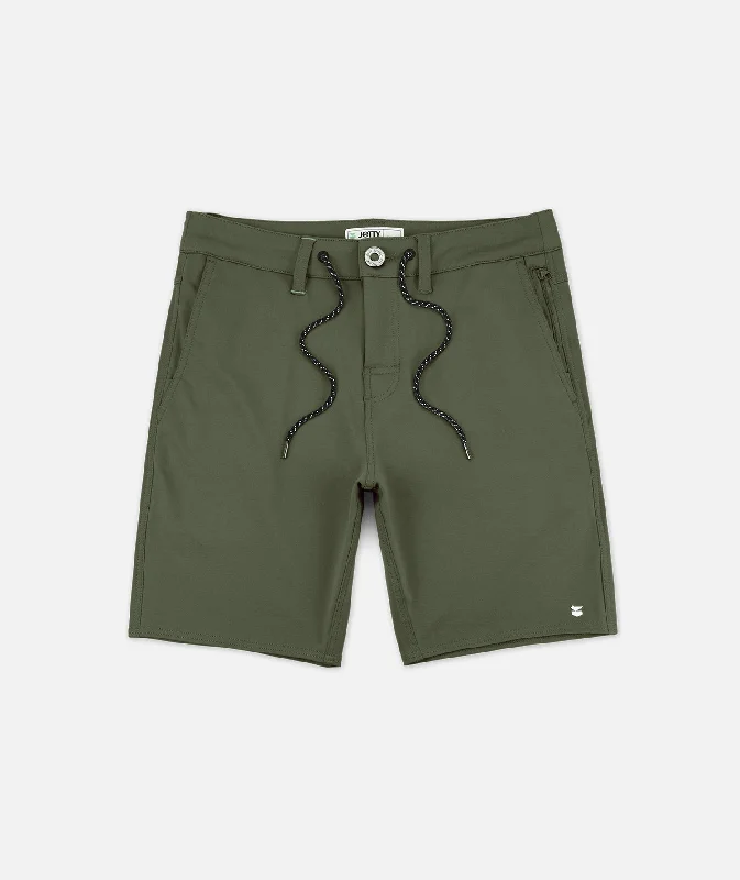 Traverse Utility Short - Military