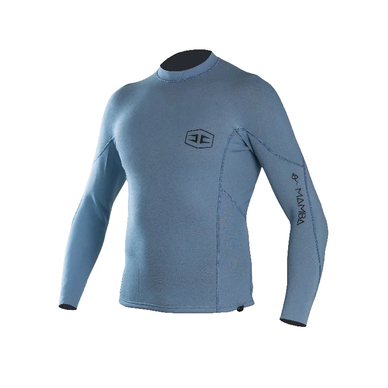 wetsuits for greater flexibility during paddling-Hurricane Surf - Mamba Wetsuit Top - Blue