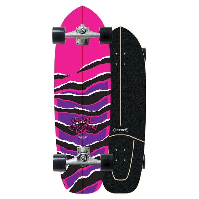 stylish surf clothing for men and women-CX Raw 32.5" JOB Pink Tiger Surfskate Complete