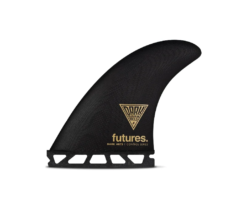 surfboard fins with adjustable bases for versatility-Dark Arts Large FG Thruster Fins