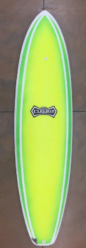 surfboards for riders seeking more control-Clever 7"0 Funshape Breen Airbrush Color Futures Tri 4914