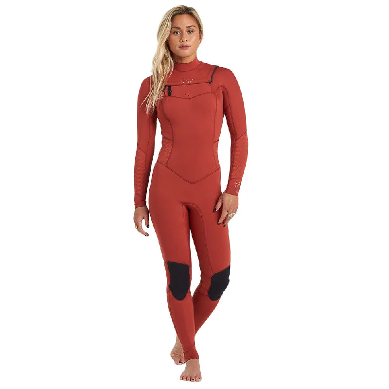 wetsuits for active lifestyle and sports-Billabong Women's Salty Dayz 3/2 Wetsuit - Sienna