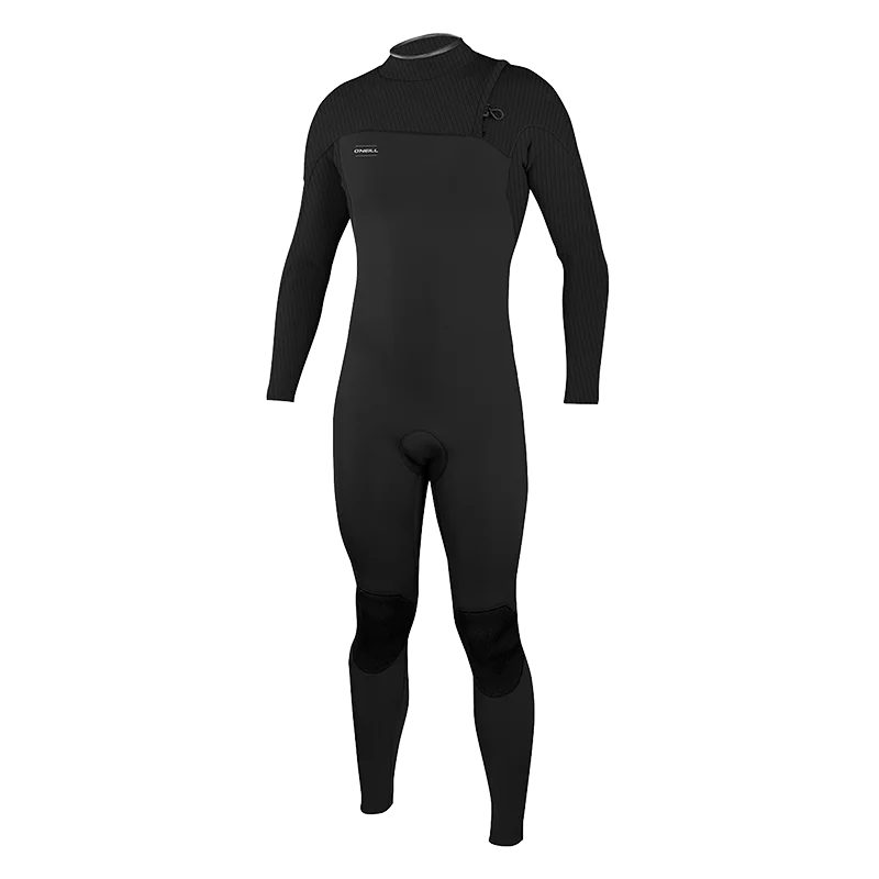 wetsuits with ultra-durable construction-O'Neill Hyperfreak 3/2 Comp Zipless Full Wetsuit - Midnight Oil/Graphite