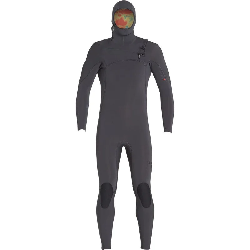 wetsuits for tropical waters-Xcel Comp X Hooded 4.5/3.5 Wetsuit - Slate