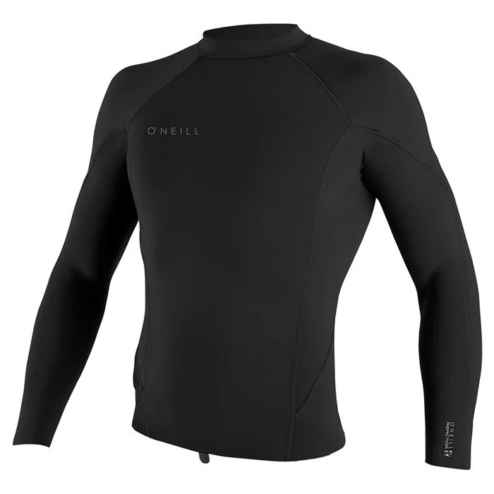 wetsuits with reinforced seams for durability-O'Neill Reactor II 1.5mm L/S Neoprene Top