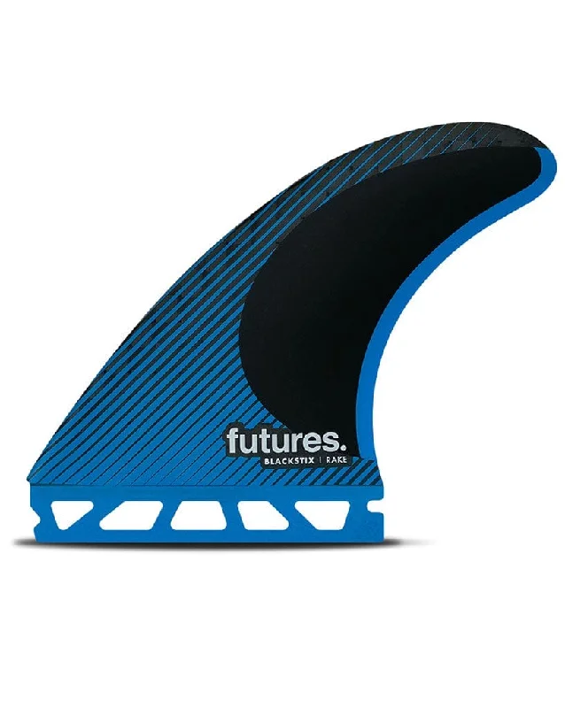 surfboard fins for smoother wave entry-R6 Blackstix Thruster Fin