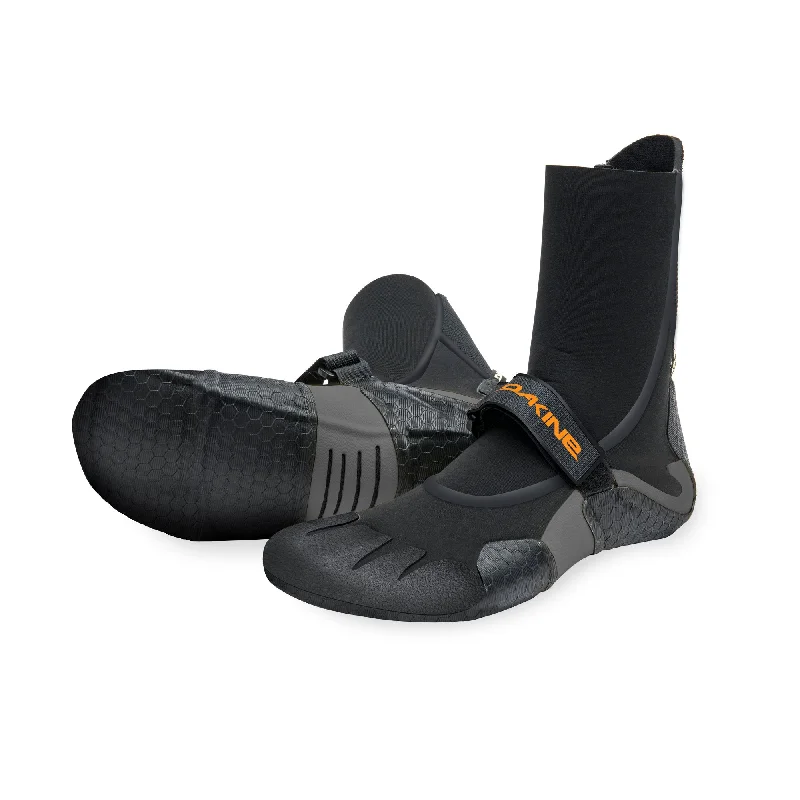 wetsuits for flexibility and warmth-Dakine Cyclone Round Toe Boot 7/5 mm