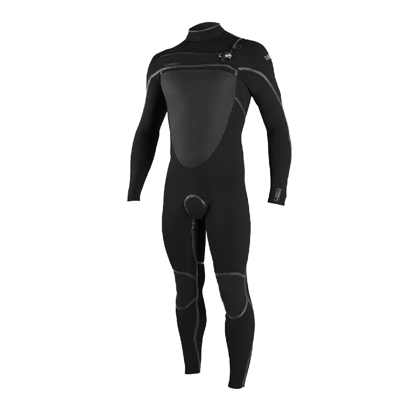 best wetsuits for triathlons-Psycho Tech 4/3+mm Chest Zip Full Wetsuit