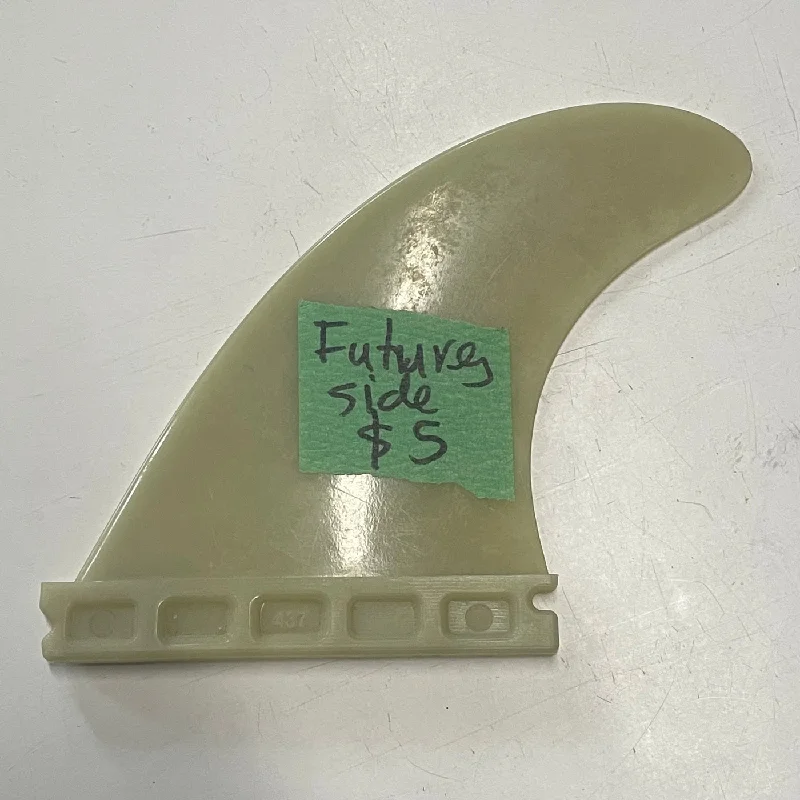 surfboard fins with high lift for better performance-Futures - Side Fin (front left) 437 - SHOP SCUFFED*