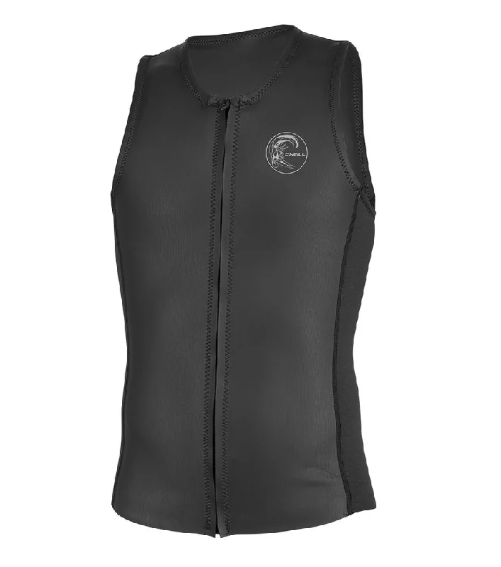 wetsuits for flexibility and warmth-O'Neill O'Riginal 2mm Neoprene Vest - Front Zip