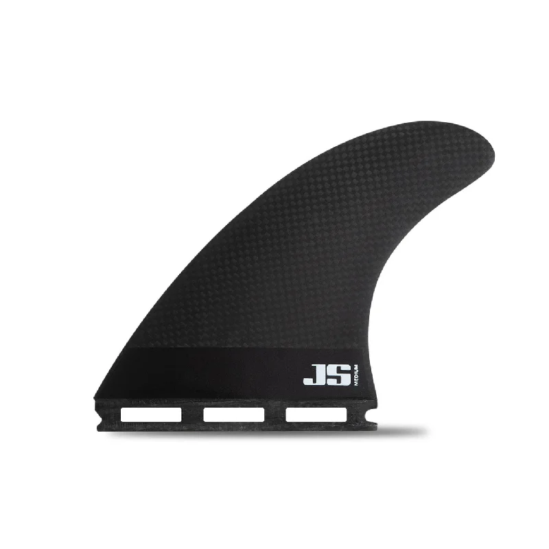 surfboard fins for increased hold and traction-Futures - THRUSTER -   MFC JS Thruster Carbon