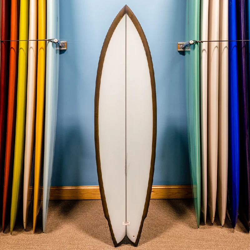 surfboards for quick bottom turns-Christenson Wolverine PU/Poly 6'4"