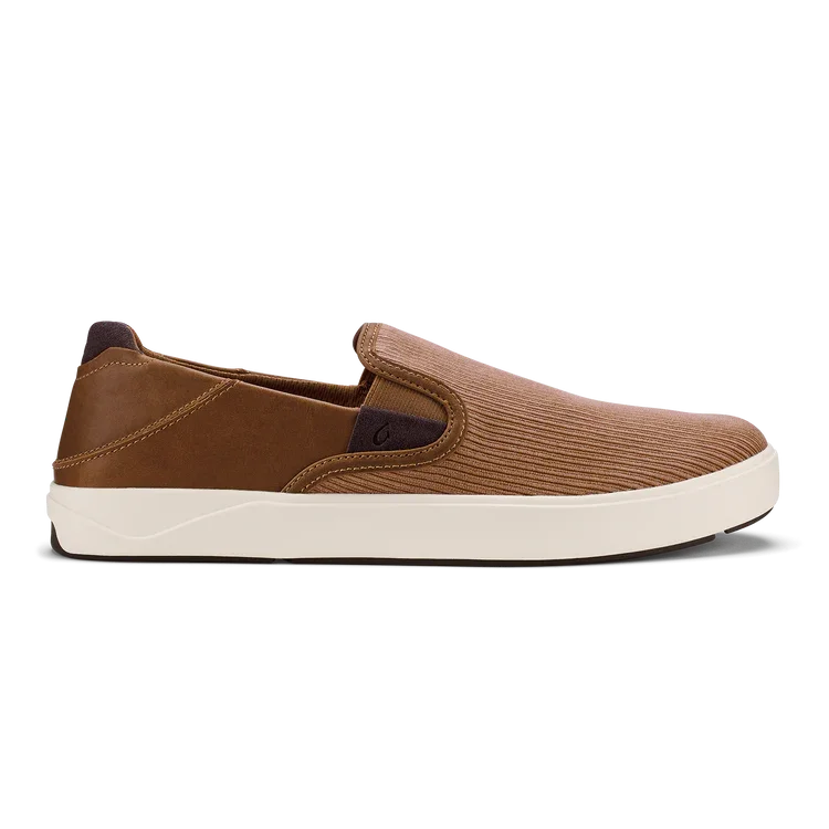 surf clothing with adjustable features for comfort-Men's Lae'ahi Kapa Corduroy Slip-On Shoes