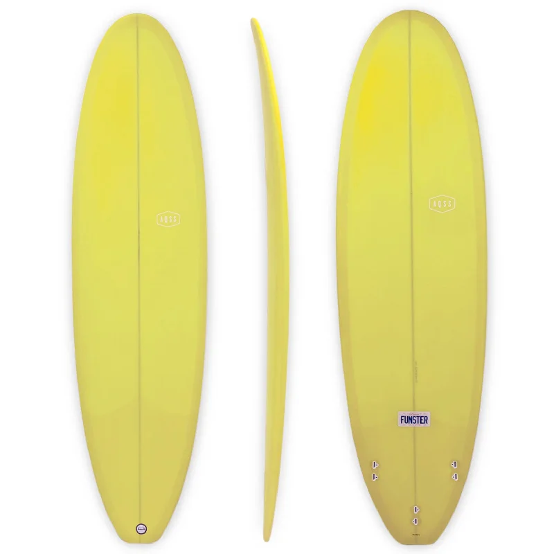 surfboards for progressive surfing-Funster Pine Lime - Mini Mal