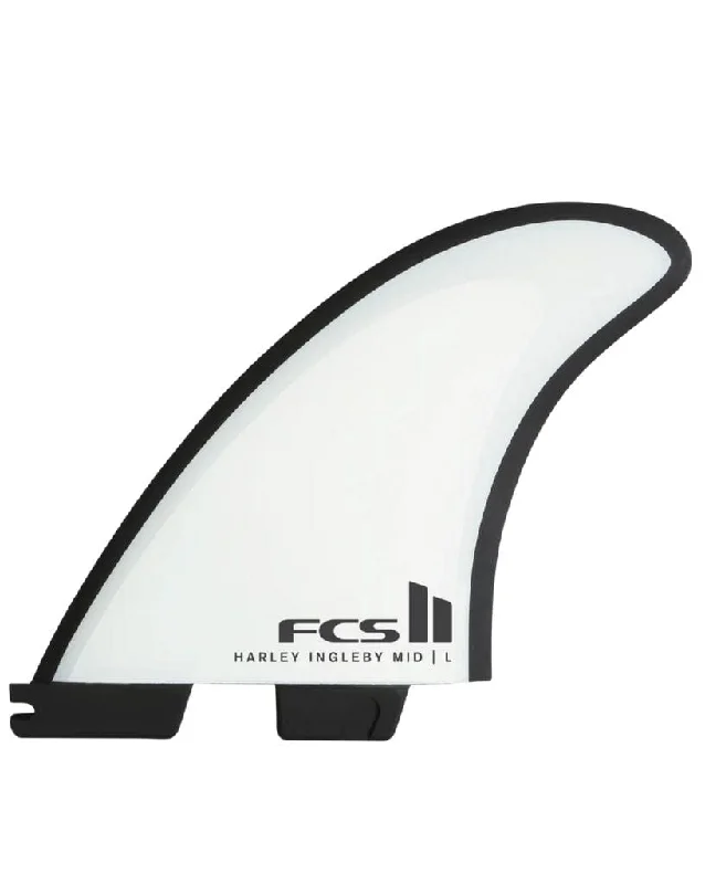 surfboard fins for speed and stability in large surf-FCS II Harley Mid Tri-Quad PC Fin Set