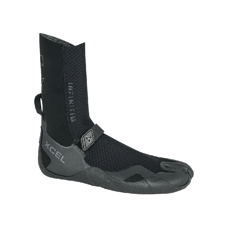 wetsuits for all-season surfing-Xcel Infiniti 5mm Booties 2021 - Split Toe