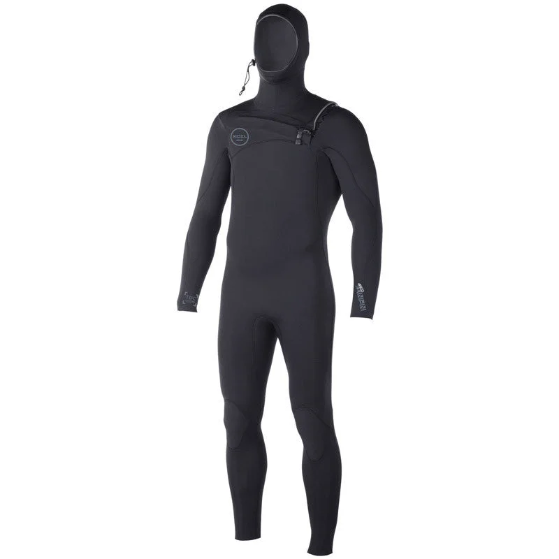 wetsuits for easier movement in the water-Xcel Infiniti Comp TDC Hooded 4.5/3.5 Wetsuit