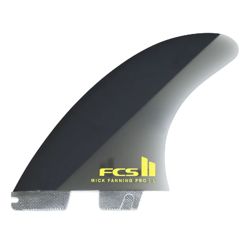 surfboard fins for easy adaptation to wave shape-FCS II Mick Fanning PG Pro Tri Fins