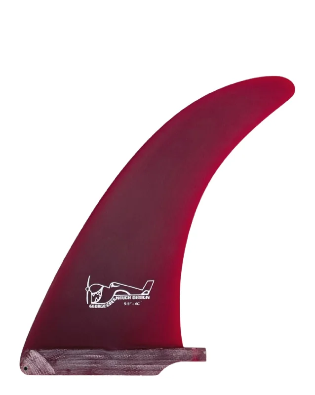 surfboard fins for improved surf tracking-Greenough 4C Single