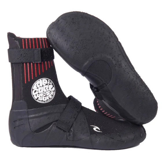 wetsuits for maximum stretch and movement-Rip Curl Flashbomb 5mm Round Toe Boot - Sizes Vary